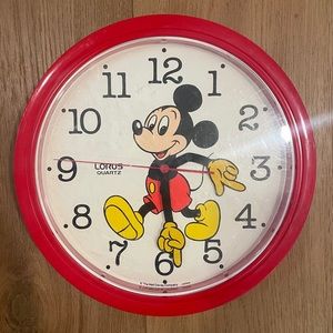 Mickey Mouse clock